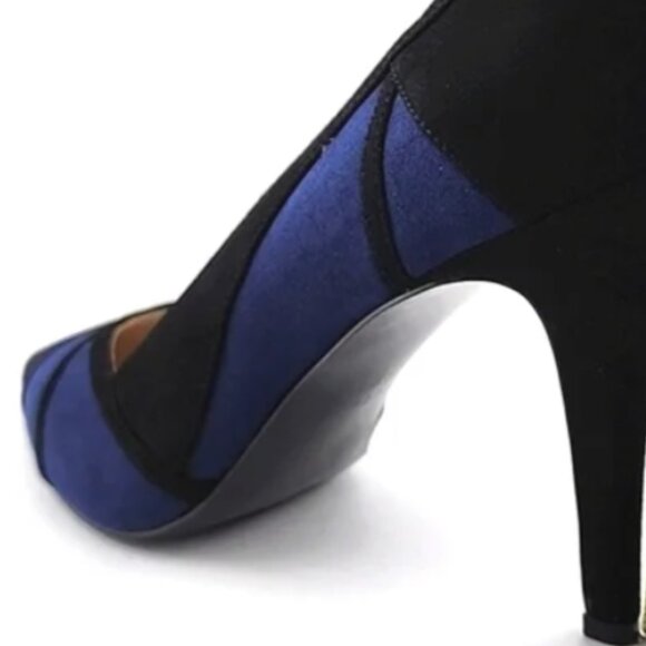 Brand New Nine West The Rock Colour Block Pump - Picture 4 of 10